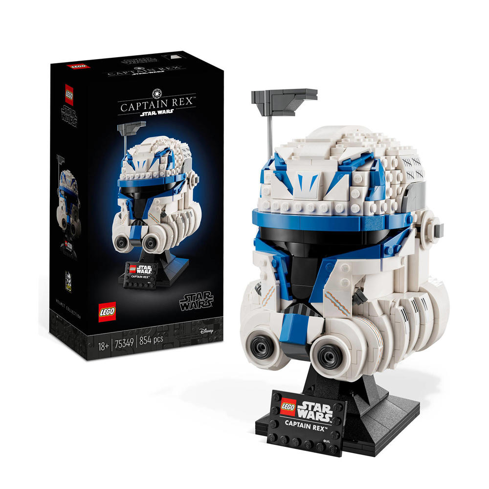 LEGO Star Wars Captain Rex Helm Bouwpakket voor Volwassenen, The Clone Wars Collectible 75349