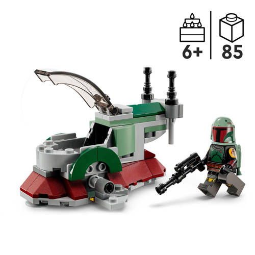 Lego Star Wars Boba Fett's sterrenschip Microfighter 75344 Bouwset