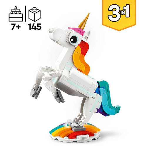 Lego Creator Magische Eenhoorn 31140 Bouwset | Bouwset van