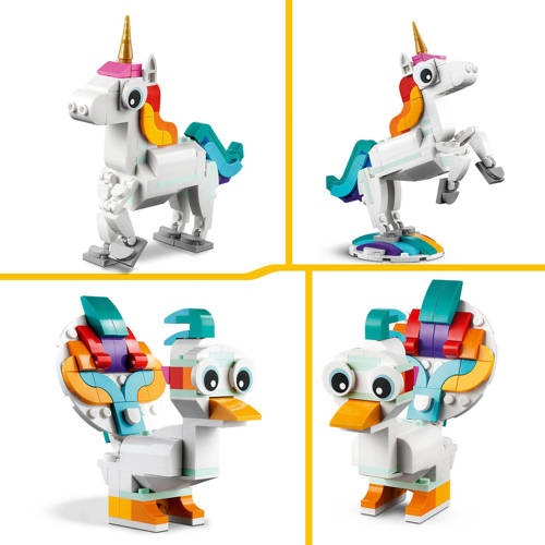 Lego Creator Magische Eenhoorn 31140 Bouwset | Bouwset van