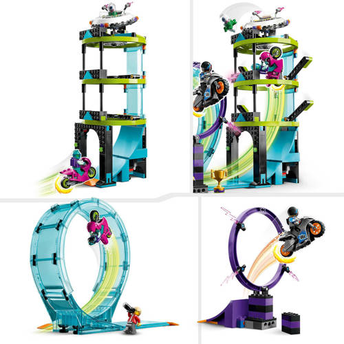 Lego City Stuntz Ultieme stuntrijders uitdaging 60361 Bouwset