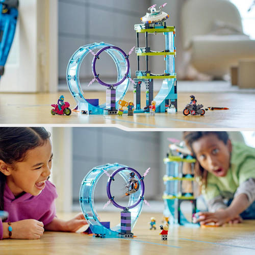 Lego City Stuntz Ultieme stuntrijders uitdaging 60361 Bouwset