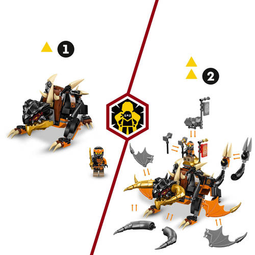 Lego Ninjago Cole's Aardedraak EVO 71782 Bouwset | Bouwset van