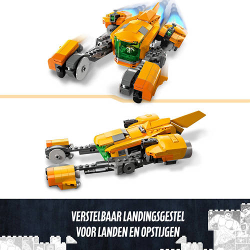 Lego Super Heroes Het schip van Baby Rocket 76254 Bouwset