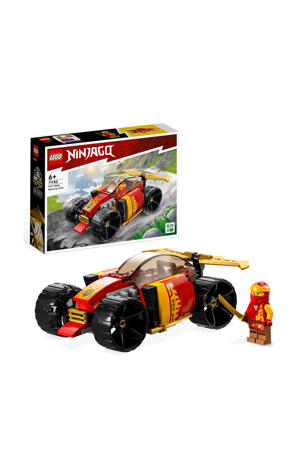 Kai's Ninja racewagen EVO, Auto Speelgoed met Kai Poppetje 71780 