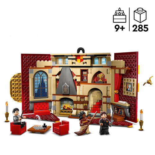 Lego Harry Potter Griffoendor huisbanner 76409 Bouwset