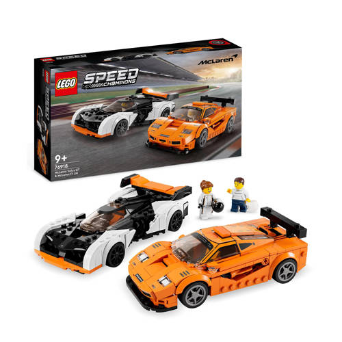 Lego Speed Champions McLaren Solus GT & McLaren F1 LM 76918 Bouwset