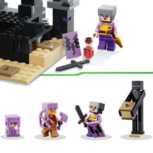 Lego Minecraft De Eindarena 21242 Bouwset | Bouwset van