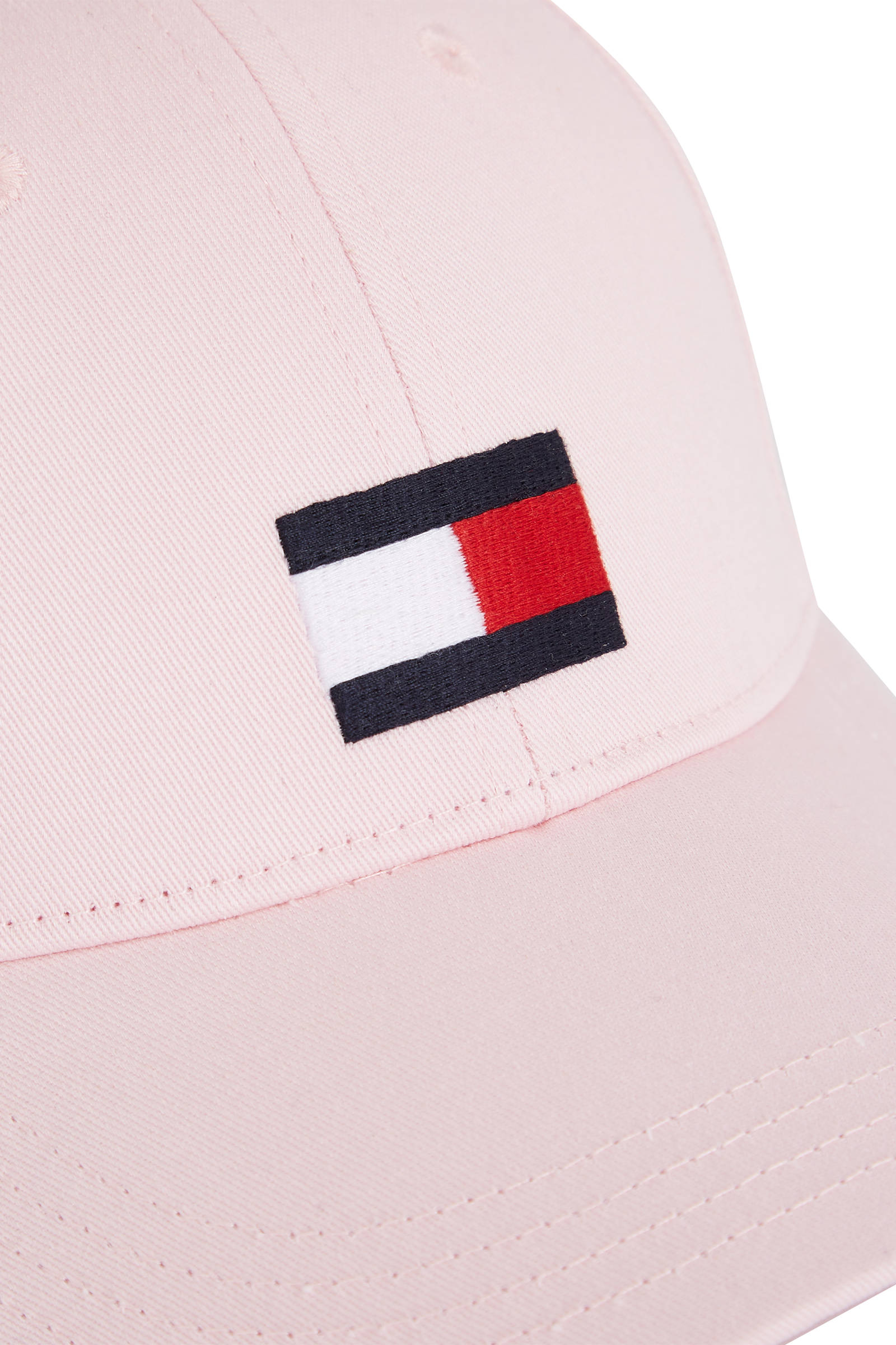 Tommy Hilfiger pet met logo lichtroze kleertjes