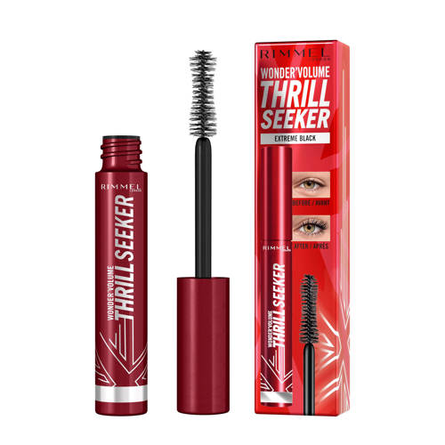 Rimmel London Volume Thrill Seeker mascara Black Zwart