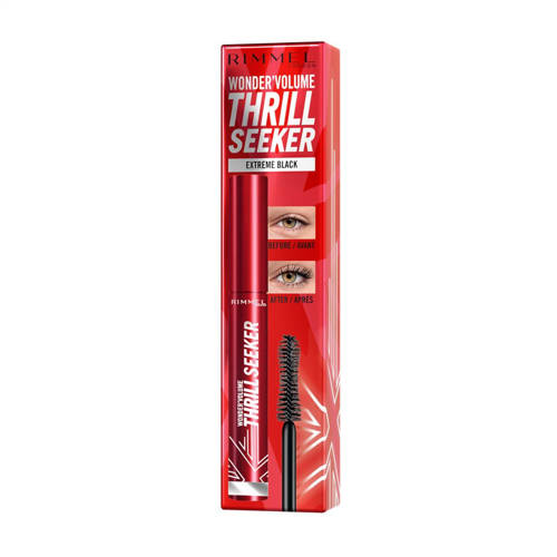 Rimmel London Volume Thrill Seeker mascara Black Zwart