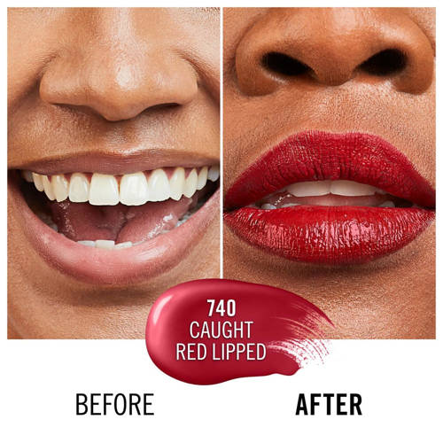 Rimmel London Lasting Provocalips lippenstift 740 Caught Red Lipped Rood