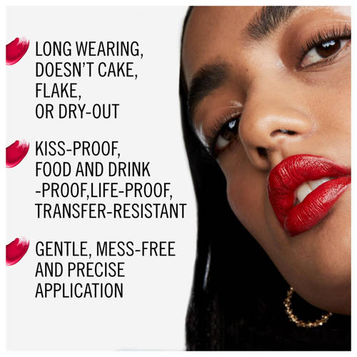 Rimmel London Lasting Provocalips lippenstift 500 Kiss The Town Red Rood