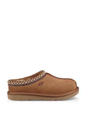 Tasman II suède pantoffels chesnut