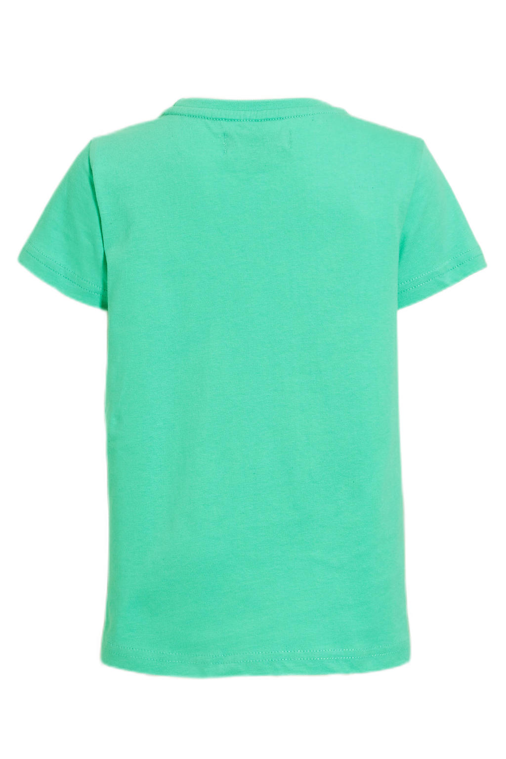 Orange Stars Tshirt Mauk met printopdruk mintgroen