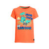 Orange Stars T-shirt Melvin met printopdruk oranje