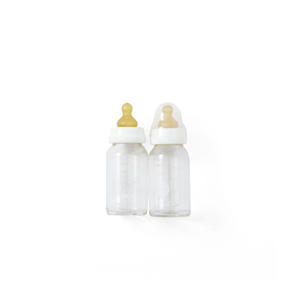 Baby glass bottle 120ml - 2 pack