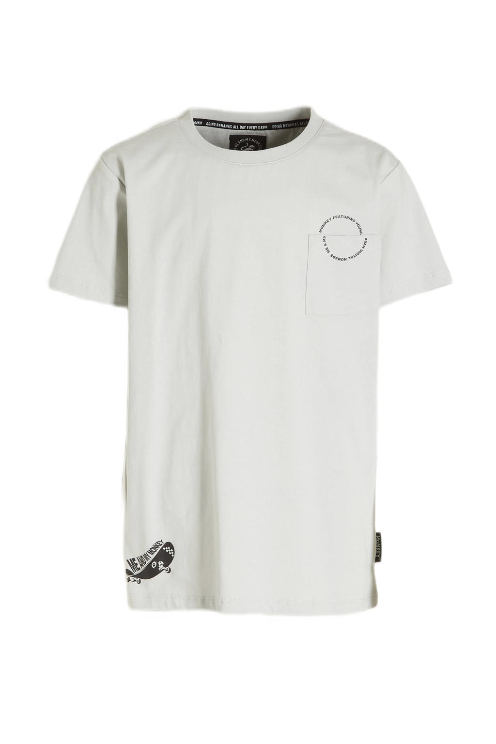 JURASSIC PARK Jongens T-shirts Gemeleerd Grijs JURASSIC PARK Jongens T-shirts Gemeleerd Grijs