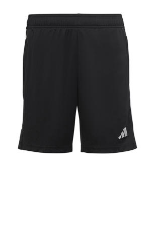 Junior  sportshort Tiro zwart/wit