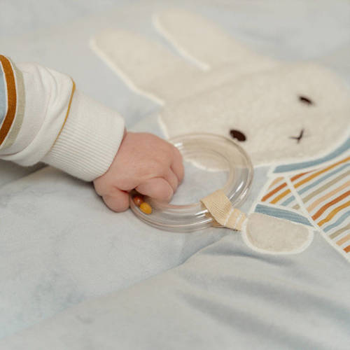 nijntje x Little Dutch Vintage Boxkleed Sunny Stripes Blauw