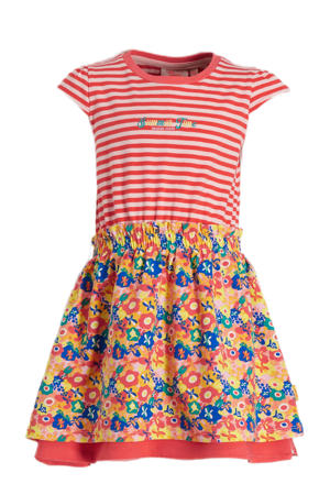 A-lijn jurk Manou met all over print roze