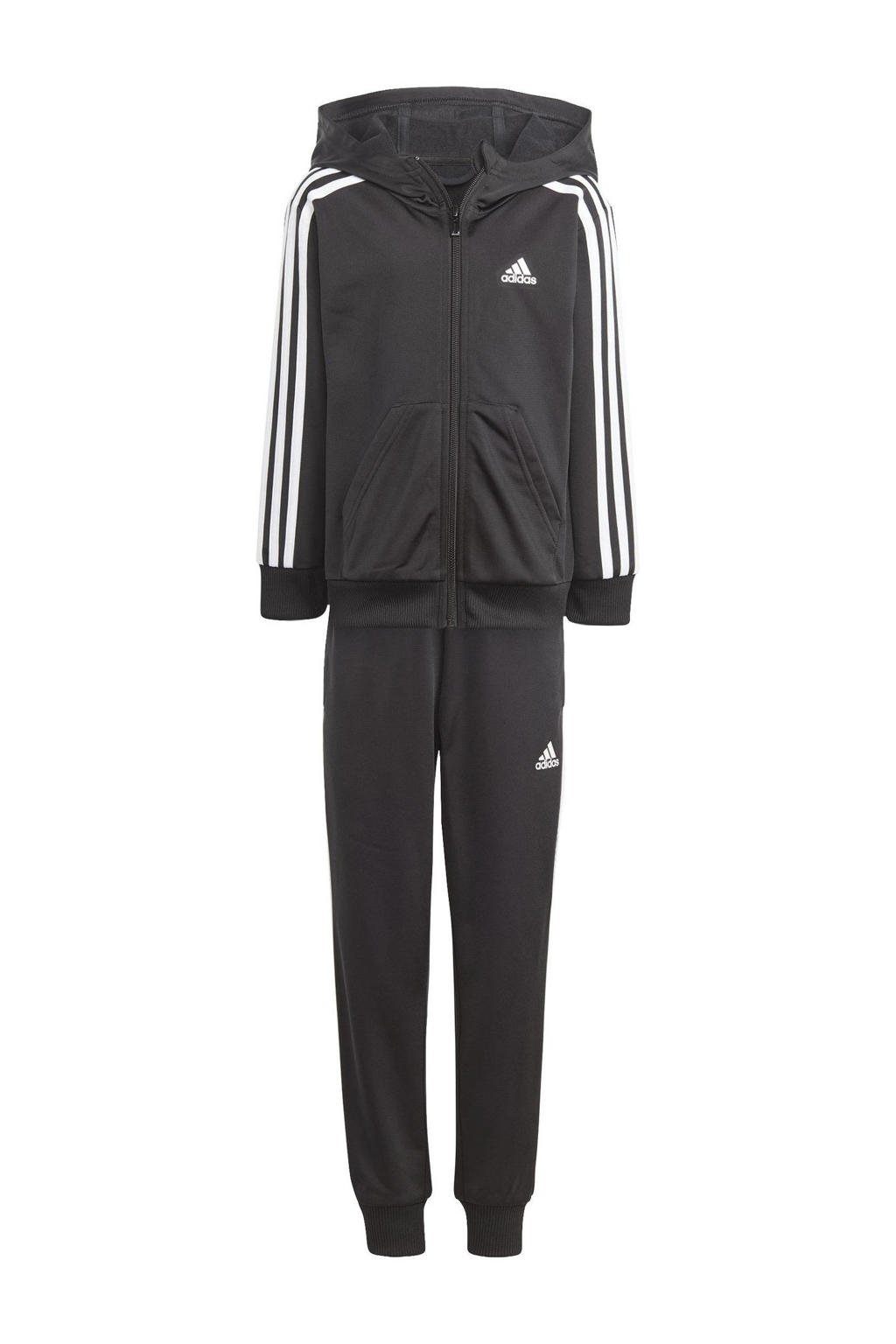 adidas Sportswear trainingspak zwart/wit