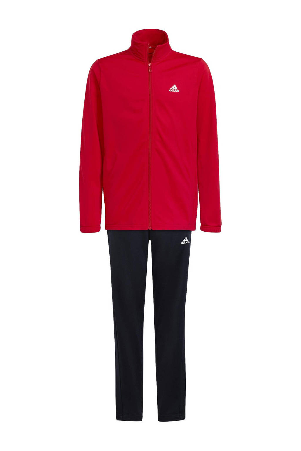 Alabama Kilometers Vergissing adidas Sportswear trainingspak rood/zwart | kleertjes.com