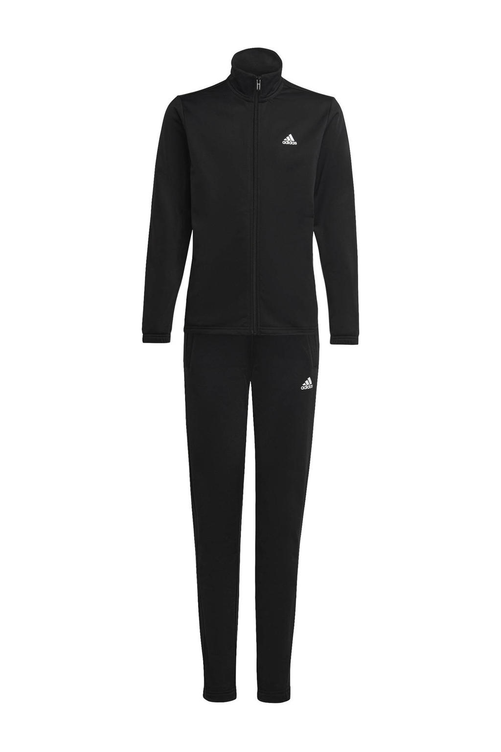 adidas Sportswear Junior  trainingspak zwart