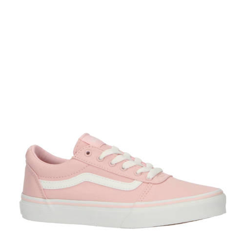 VANS Ward sneakers roze/wit Jongens/Meisjes Canvas 
