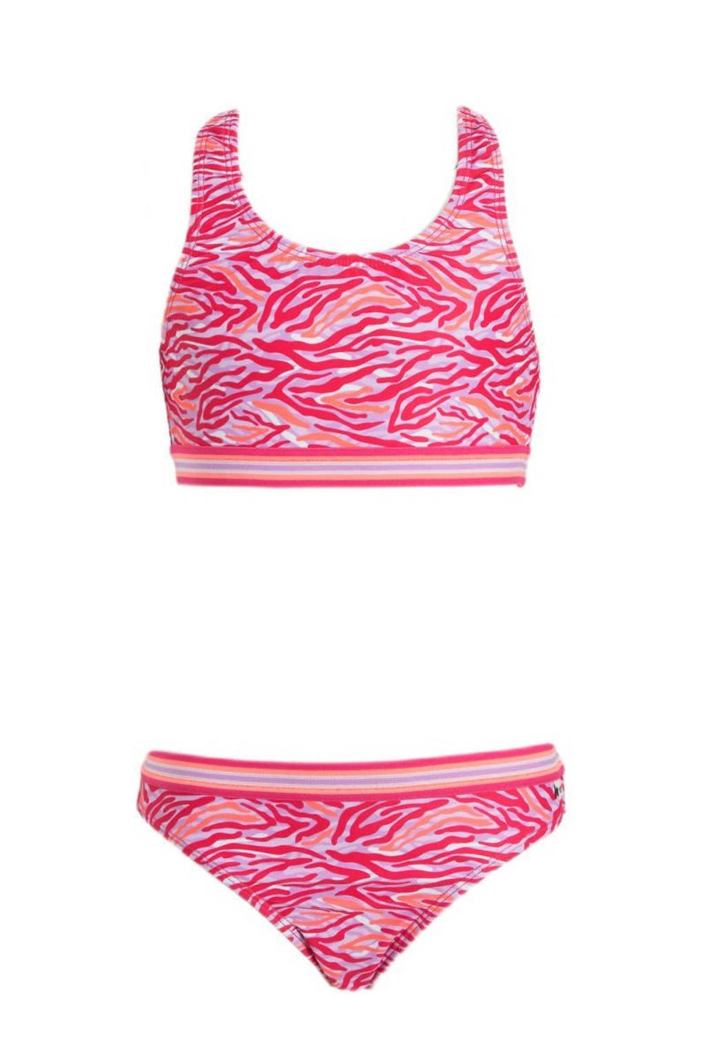 Me & My Monkey crop bikini Macy roze