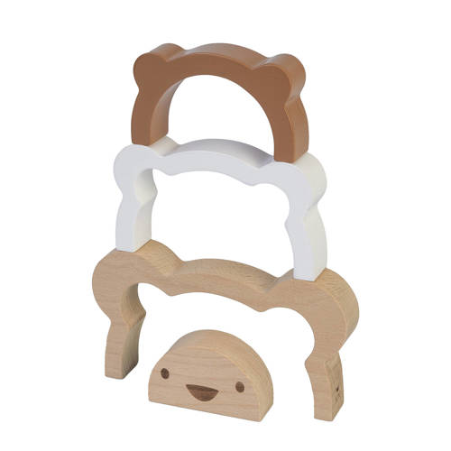 BamBam Friendly Bear Stacker Stapelregenboog Ecru | Stapelregenboog van