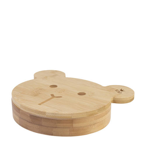 BamBam Bamboo Bear Jewelry Box Haarlokdoosje Ecru | Haarlokdoosje van