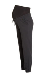 thumbnail: LOVE2WAIT low waist regular fit zwangerschapsjoggingbroek zwart