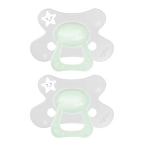 Fopspeen - 12+ Maanden - Glow in the Dark - 2 st.