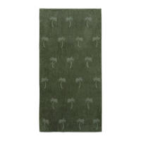 thumbnail: BEACHWAVE strandlaken Palm (donkergroen) (200x100 cm)