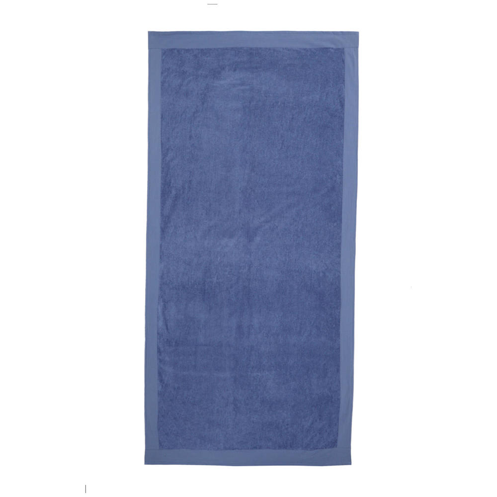 BEACHWAVE strandlaken Edge (blauw) (200x100 cm)
