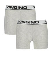 thumbnail: Vingino   boxershort - set van 2 grijs melange