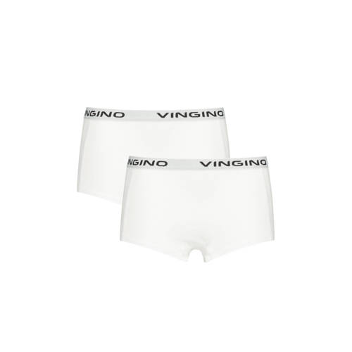 Vingino shorts - set van 2 wit Slip Meisjes Stretchkatoen Effen