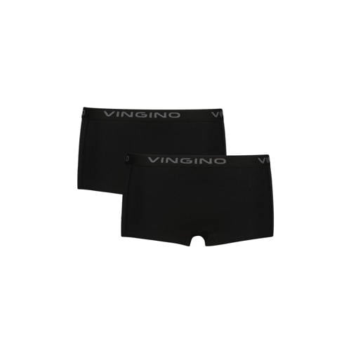 Vingino shorts - set van 2 zwart Slip Meisjes Stretchkatoen Effen