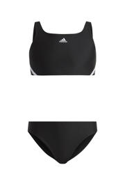 thumbnail: adidas Performance crop bikini zwart/wit
