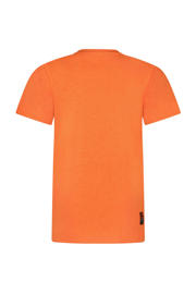 thumbnail: TYGO & vito T-shirt met printopdruk oranje