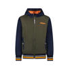 TYGO & vito zomerjas van polyester donkerblauw/kaki