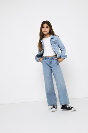 wide leg jeans KOGCOMET light blue denim