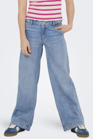 wide leg jeans KOGCOMET light blue denim