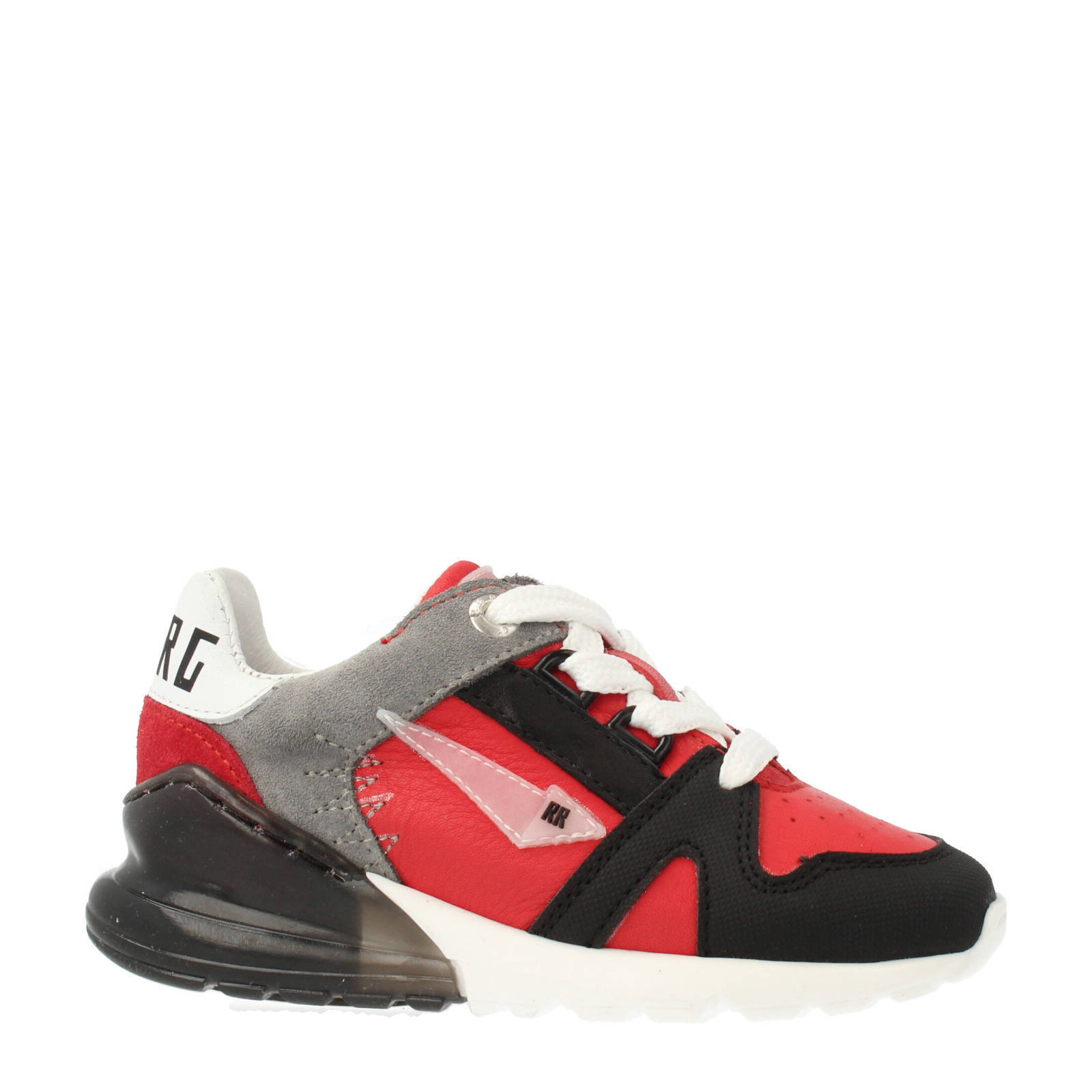 Sneakers best sale zwart rood