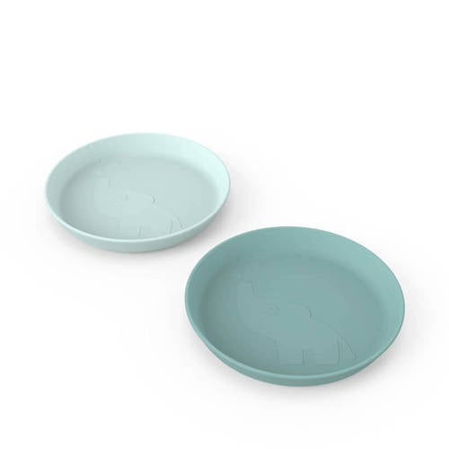 Done by Deer Kiddish borden (set van 2) Blauw | Bord van