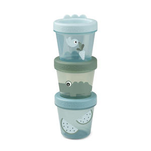 Croco babyvoeding bakjes (3-pack)