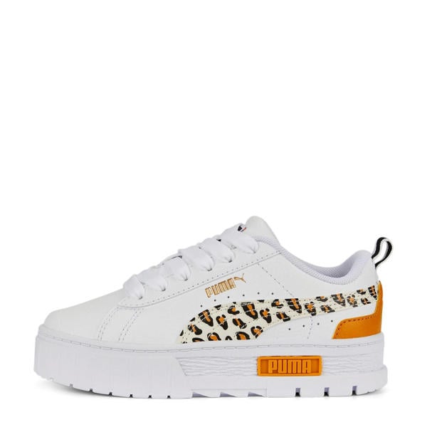 Wet en regelgeving verjaardag Zonnig Puma Wild sneakers wit/bruin/oranje | kleertjes.com