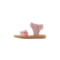 thumbnail: Shoesme   leren sandalen met dierenprint roze/zwart