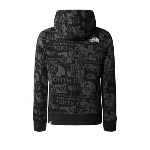 The North Face hoodie met all over print zwart Sweater All over print 134 140